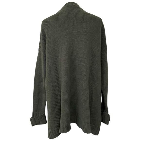 Show Me Your Mumu Sweater Women’s Green Varsity Chai Deer Knit Pullover Sz M - Picture 4 of 7